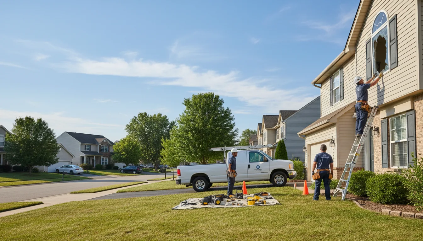 Expert window installer providing residential service in Connerville, OK